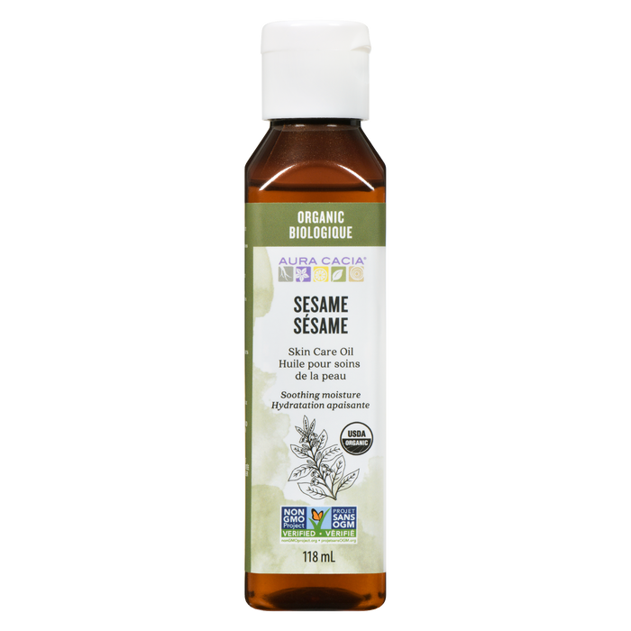 Aura Cacia Huile de Soin Sésame Bio 118 ml