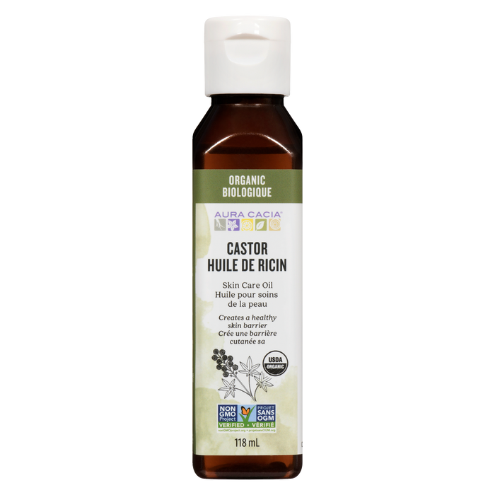 Aura Cacia Huile de Soin Ricin Bio 118 ml