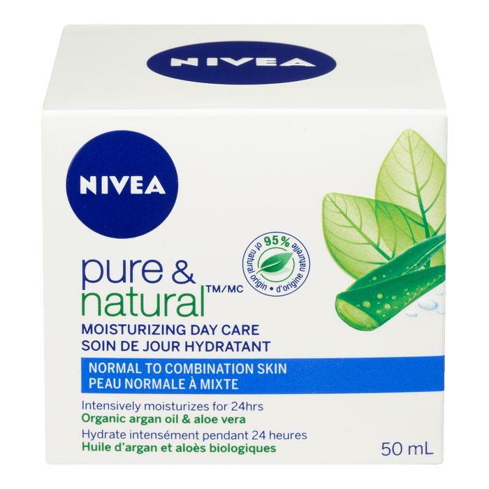 NIVEA Pure & Natural Moisturizing Day Care 50 ml