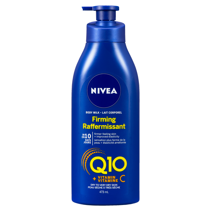 NIVEA Q10 Body Milk Firming + Vitamin C Dry to Very Dry Skin 473 ml