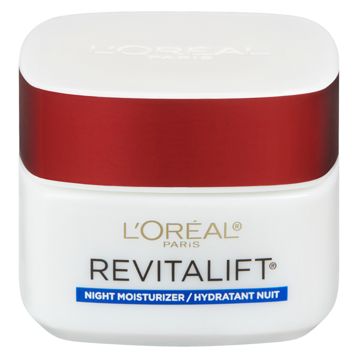 L'Oréal Paris Revitalift Soin de Nuit Hydratant Anti-Rides + Raffermissant Pro-Rétinol + Centella Asiatica 50 ml