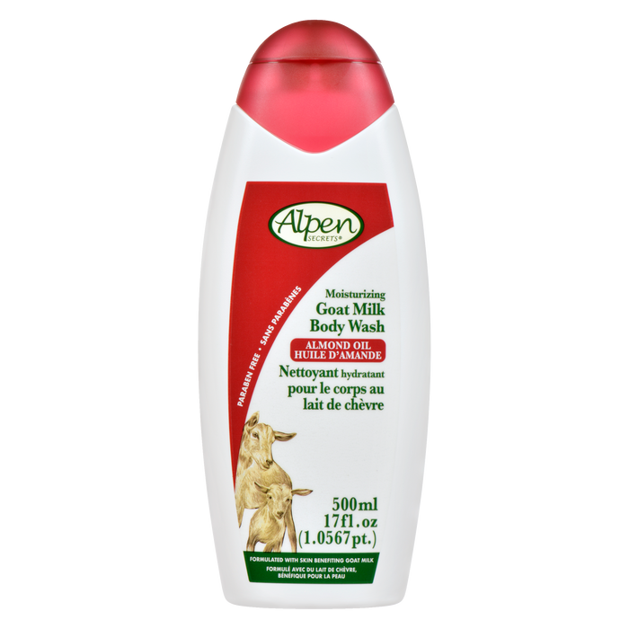 Alpen Secrets Moisturizing Goat Milk Body Wash Almond Oil 500 ml