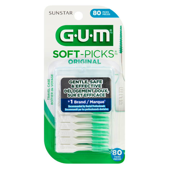 GUM Soft-Picks Original 80 Picks