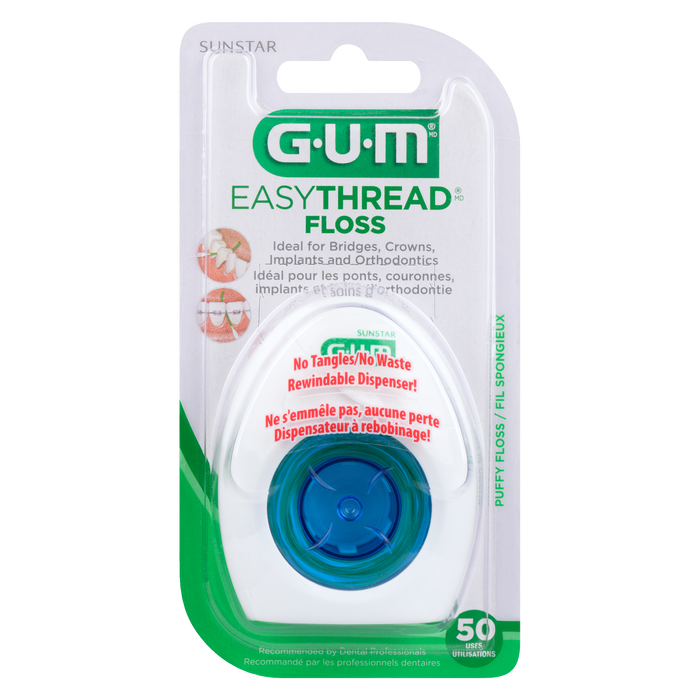 Fil dentaire gonflé GUM Easythread