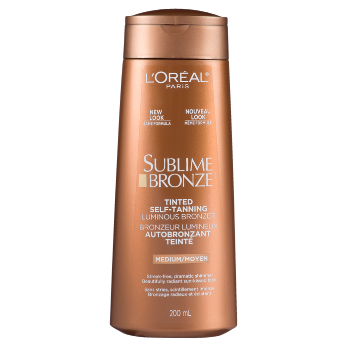 L'Oréal Paris Sublime Bronze Tinted Self-Tanning Luminous Bronzer Medium 200 ml