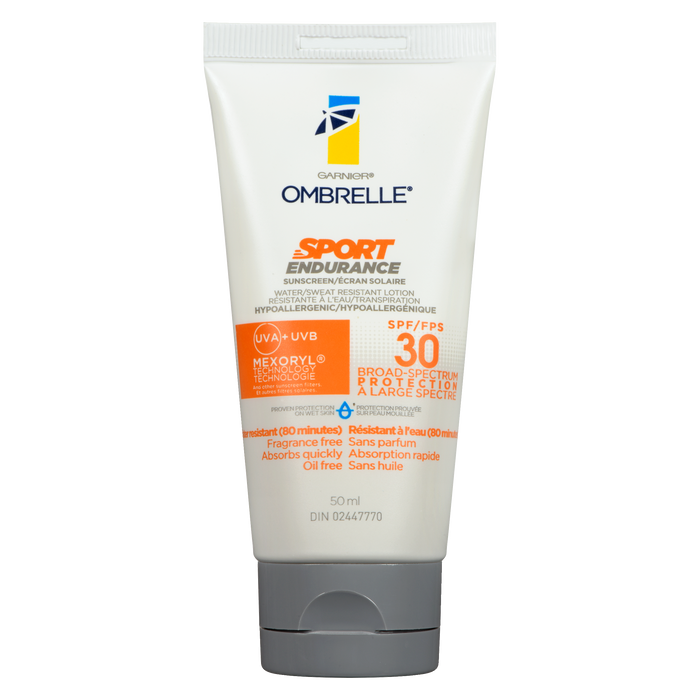 Garnier Ombrelle Sport Endurance Sunscreen SPF 30 Broad-Spectrum Protection 50 ml