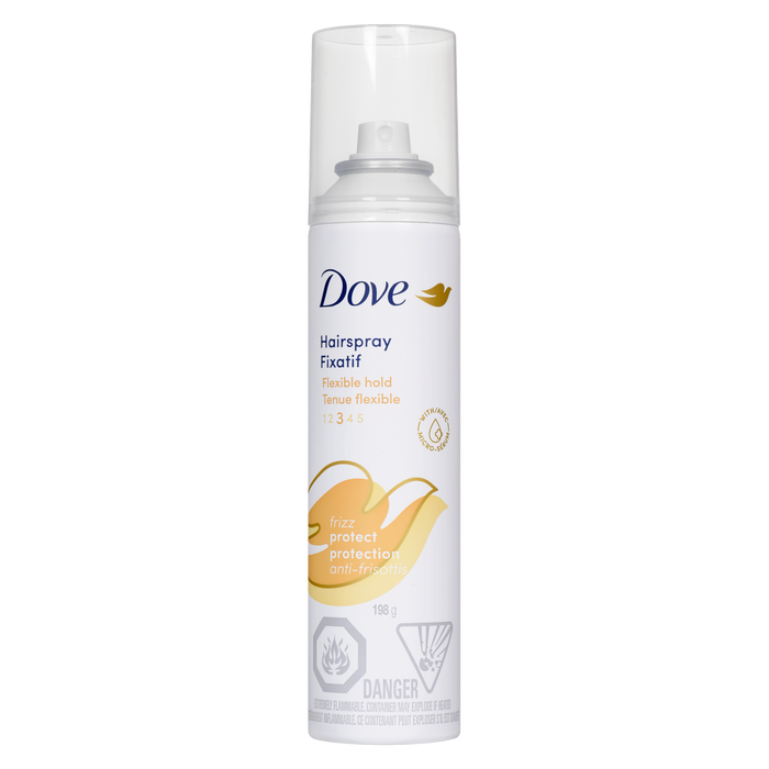 Laque Dove Frizz Protect Tenue Souple 198 g