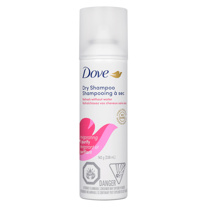 Dove Shampooing sec tonifiant et purifiant 238 ml