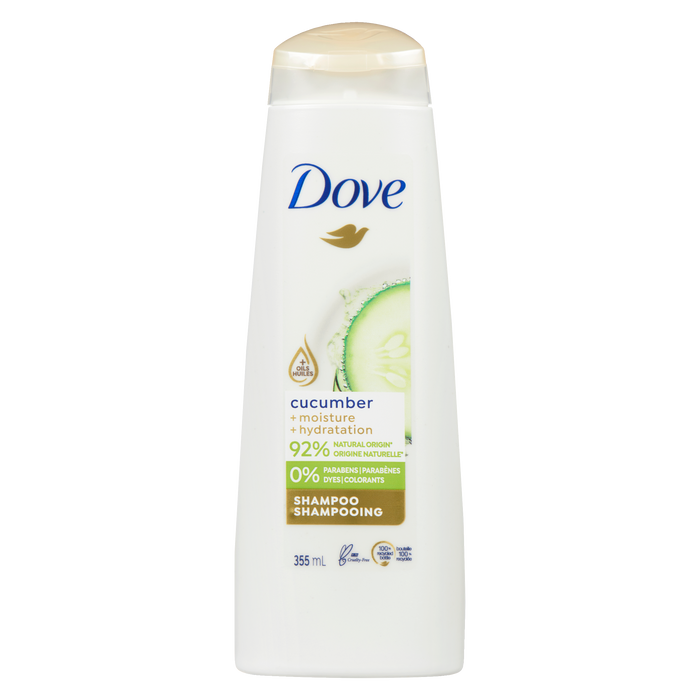 Dove Shampoo Cucumber + Moisture 355 ml