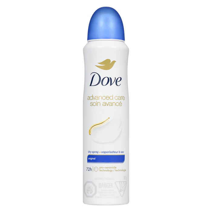 Dove Advanced Care Dry Spray Antiperspirant Original 107 g