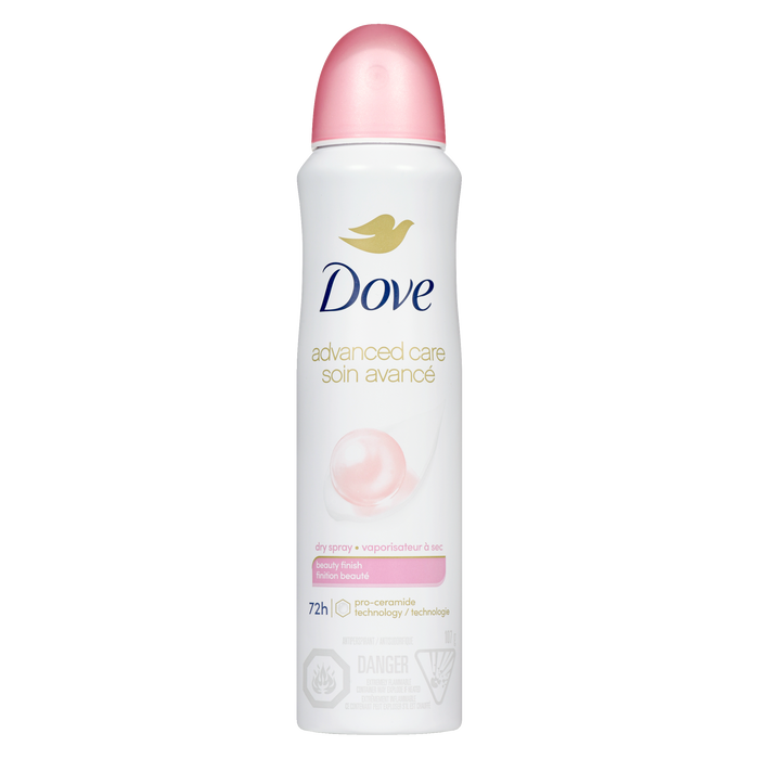 Dove Advanced Care Dry Spray Antiperspirant Beauty Finish 107 g