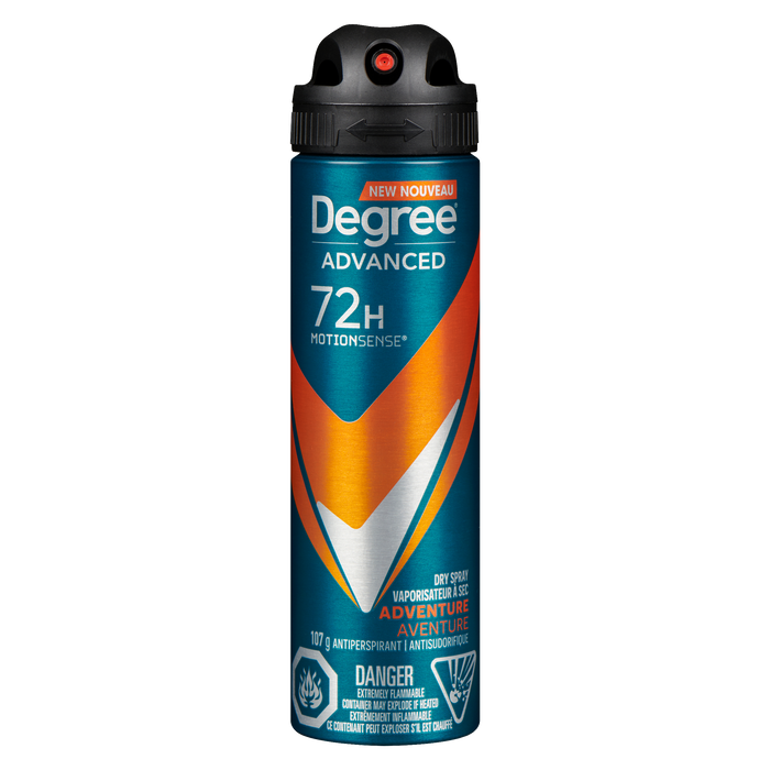 Degree Advanced Antiperspirant Dry Spray Adventure 107 g