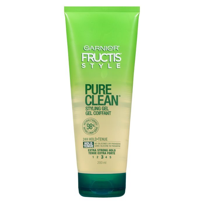 Garnier Fructis Style Pure Clean Styling Gel Extra Strong Hold 200 ml