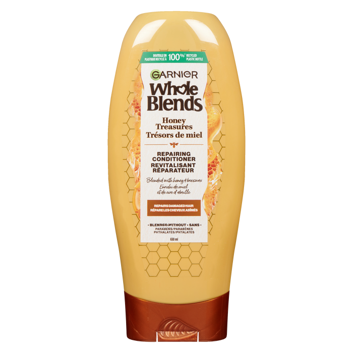 Garnier Whole Blends Après-shampoing réparateur Trésors de miel 650 ml