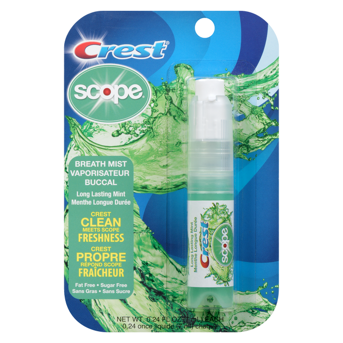 Crest Scope Breath Mist Long Lasting Mint 7 ml