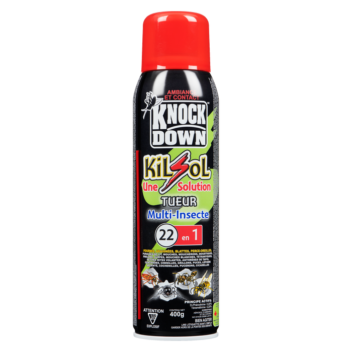 Knock Down Kilsol Pressurized Space & Contactspray Domestic 400 g