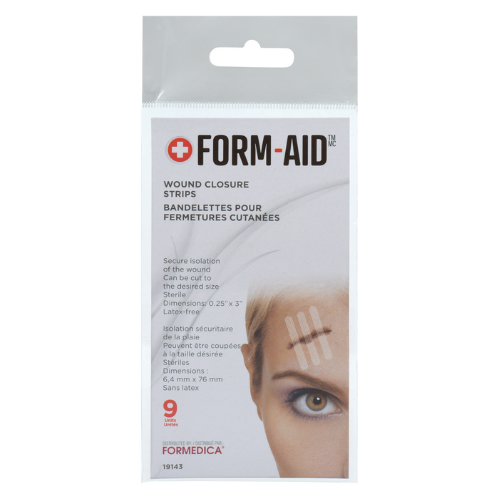 Form-Aid Wound Closure Strips 9 Units