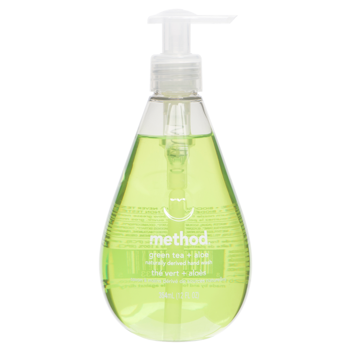 Méthode Savon pour les mains d'origine naturelle Thé vert + Aloe 354 ml