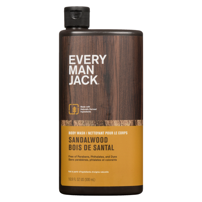 Every Man Jack Body Wash Sandalwood 500 ml