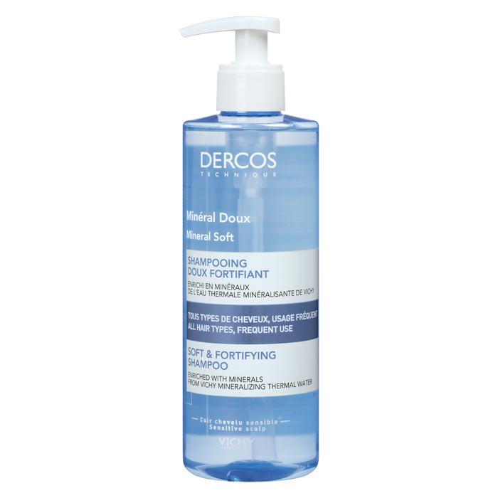 Vichy Laboratoires Dercos Soft & Fortifying Shampoo Mineral Soft Sensitive Scalp 400 ml