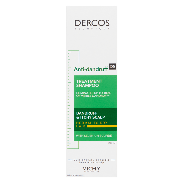 Vichy Laboratoires Dercos Anti-Dandruff Treatment Shampoo Normal to Dry Hair 200 ml