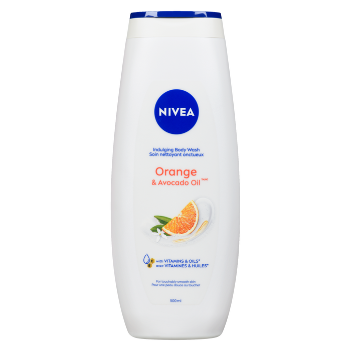 NIVEA Indulging Body Wash Orange & Avocado Oil 500 ml