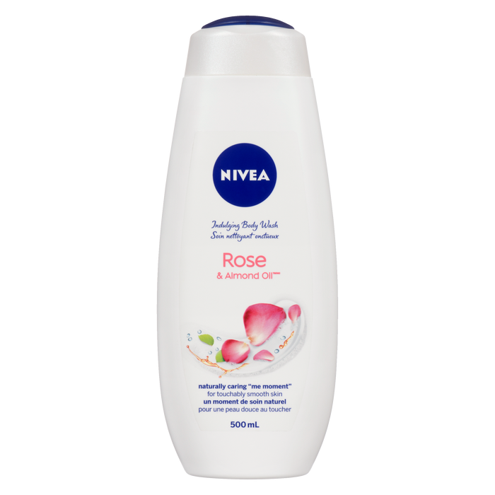 NIVEA Indulging Body Wash Rose & Almond Oil 500 ml