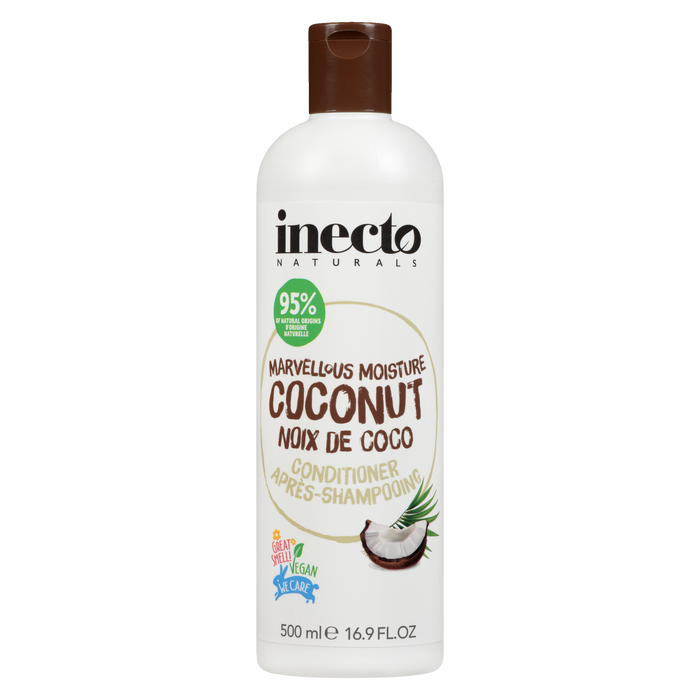 Après-shampoing Inecto Naturals Marvellous Moisture à la noix de coco 500 ml