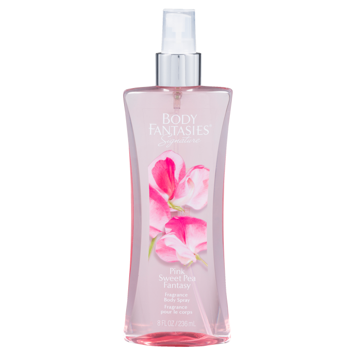 Body Fantasies Signature Pink Sweet Pea Fantasy Fragrance Body Spray 236 ml