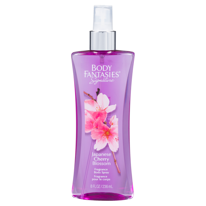 Spray corporel parfumé à la fleur de cerisier japonais Signature Body Fantasies 236 ml