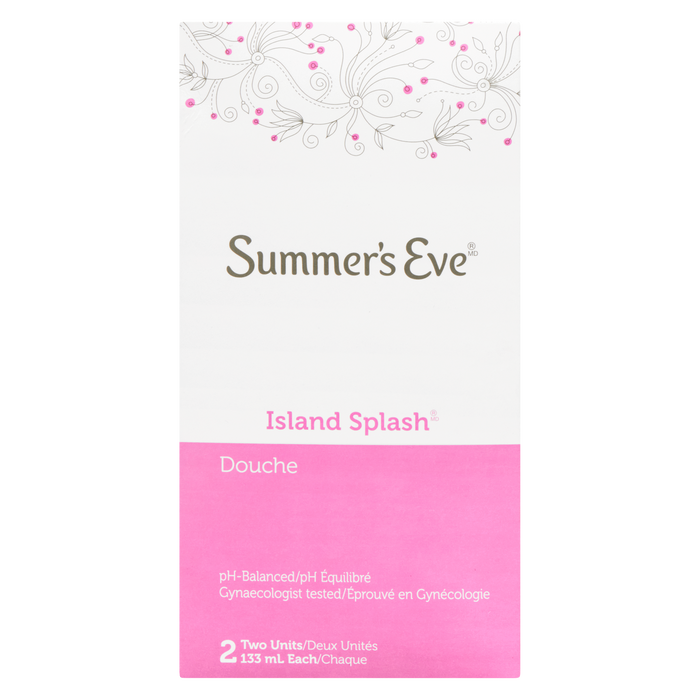 Douche anti-éclaboussures Summer's Eve Island 2 deux unités 133 ml