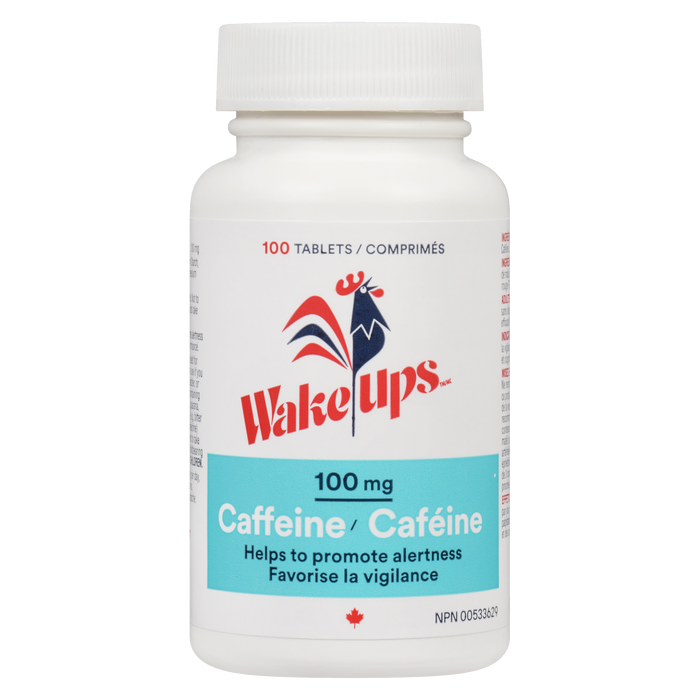 Wake Ups Caffeine 100 mg 100 Tablets