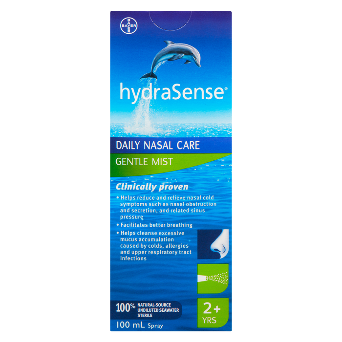 HydraSense Soin Nasal Quotidien Brume Douce 2+ Ans 100 ml