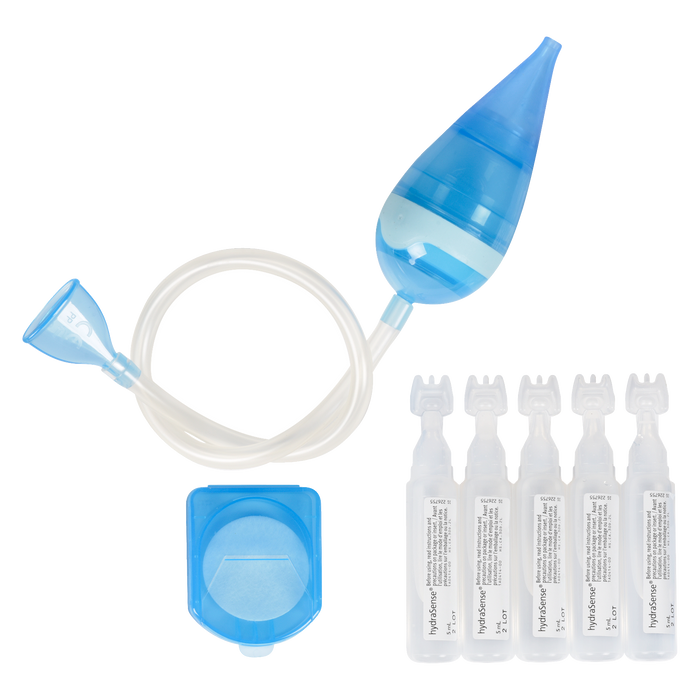 hydraSense Nasal Aspirator Starter Kit  Baby Nasal Care 0+ yrs