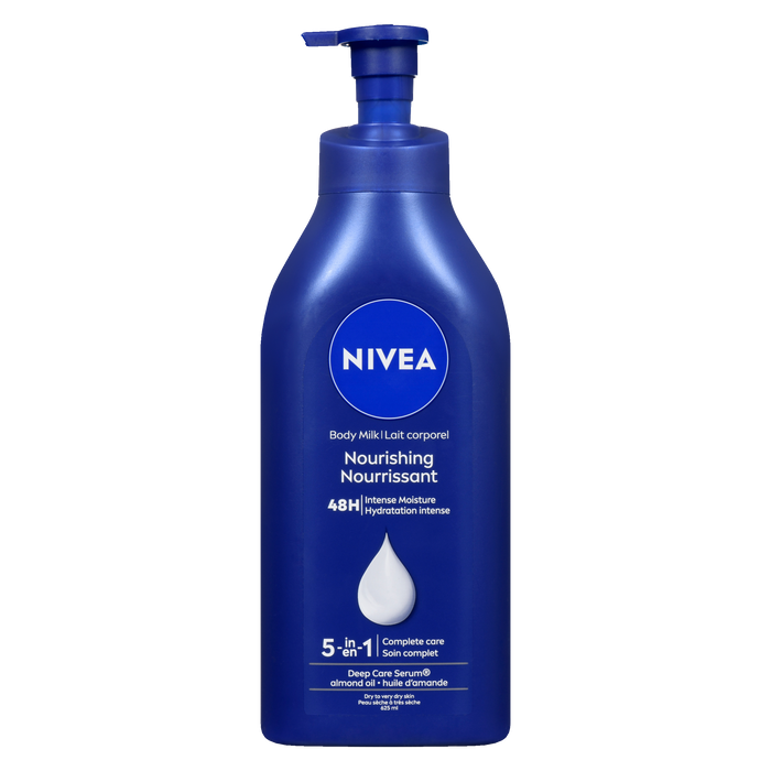 NIVEA Body Milk Nourishing 5-in-1 Dry to Very Dry Skin 625 ml