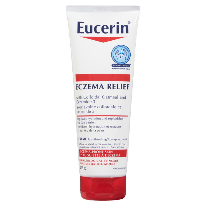 Crème Eucerin pour le soulagement de l'eczéma 226 g