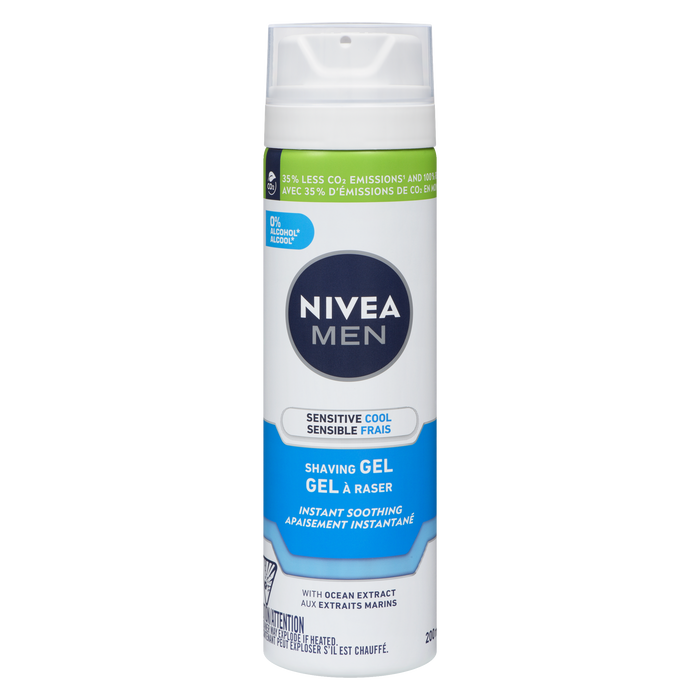 NIVEA Men Shaving Gel Sensitive Cool 200 ml