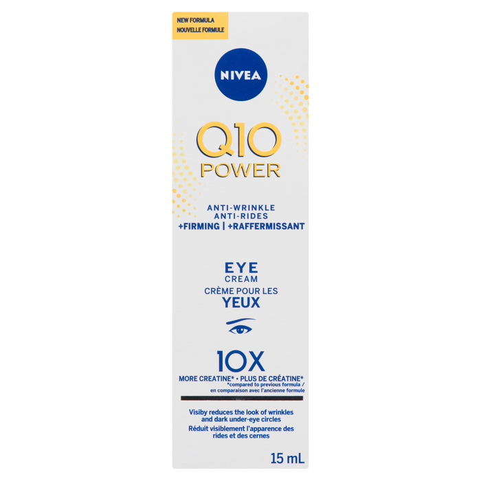 Crème contour des yeux NIVEA Q10 Power Anti-rides + Raffermissante 15 ml