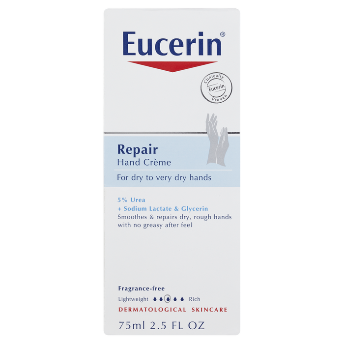 Eucerin Repair Hand Crème for Dry to Very Dry Hands 75 ml