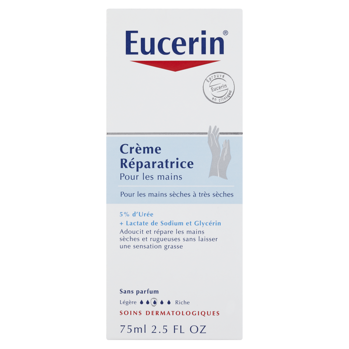 Eucerin Repair Hand Crème for Dry to Very Dry Hands 75 ml