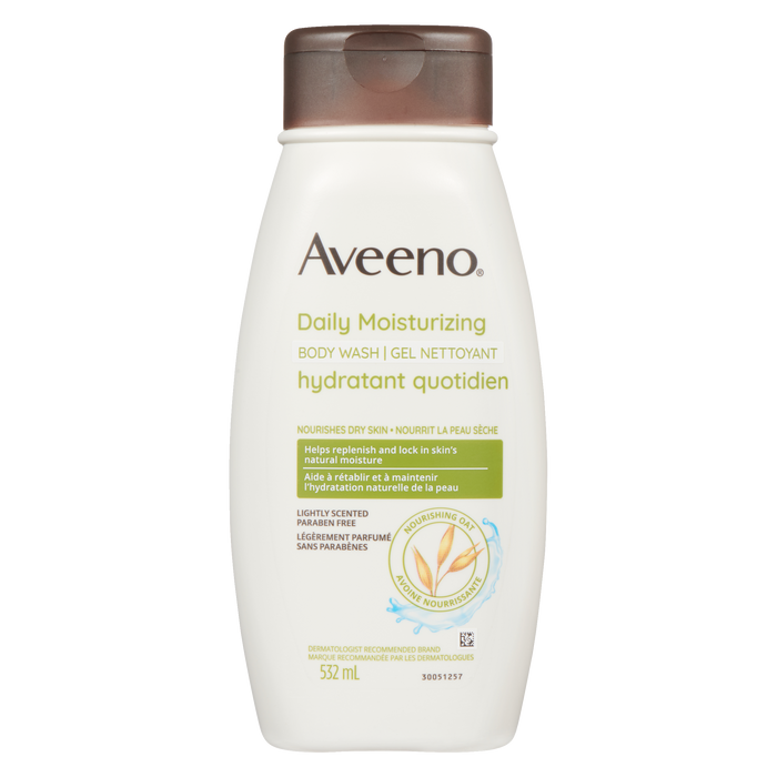 Gel douche hydratant quotidien Aveeno 532 ml