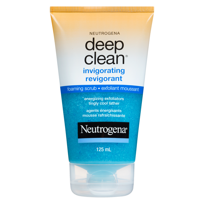 Neutrogena Deep Clean Gommage Moussant Revigorant 125 ml