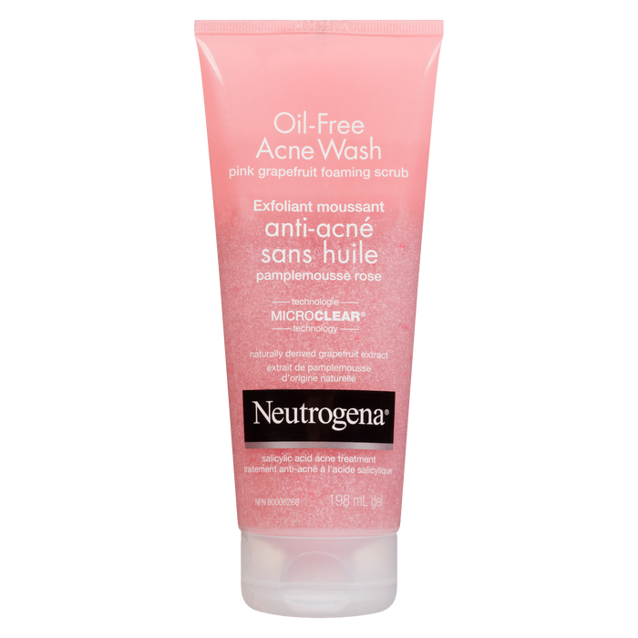 Gel nettoyant anti-acné sans huile de Neutrogena, 198 ml