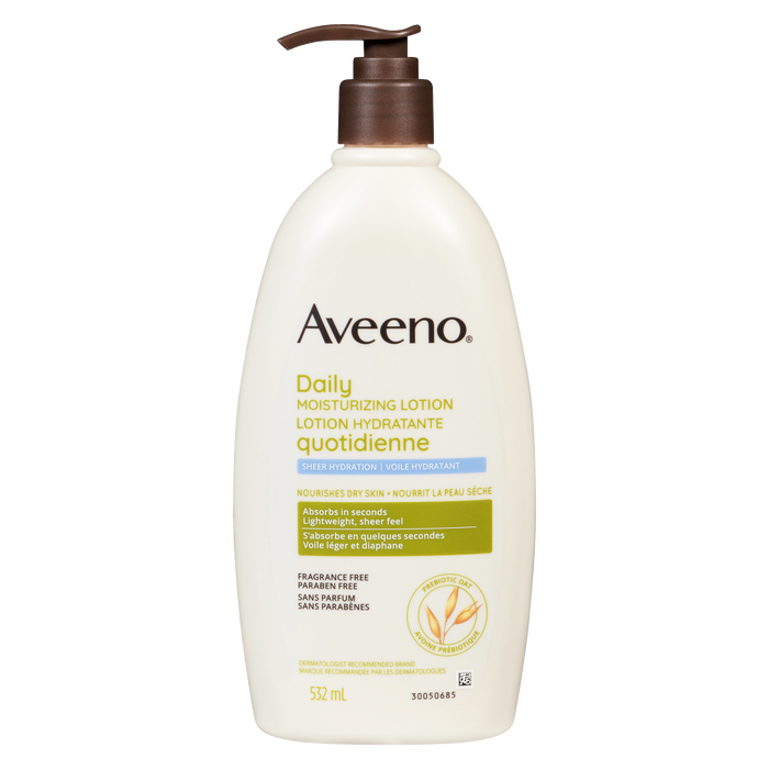 Aveeno Lotion hydratante quotidienne Hydratation pure 532 ml