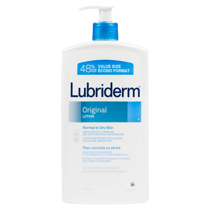 Lotion originale Lubriderm format économique 710 ml