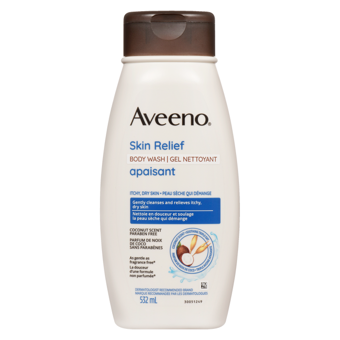 Gel douche apaisant pour la peau Aveeno 532 ml