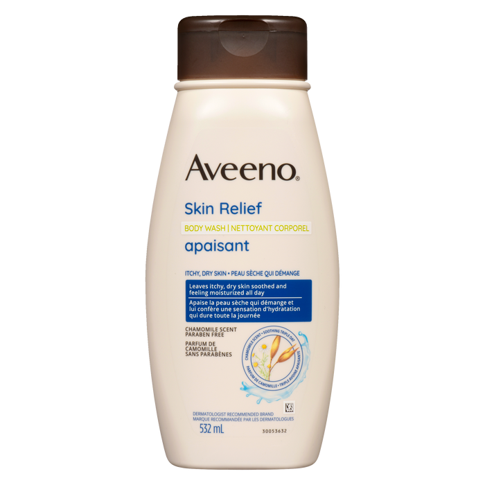 Gel douche apaisant pour la peau Aveeno 532 ml