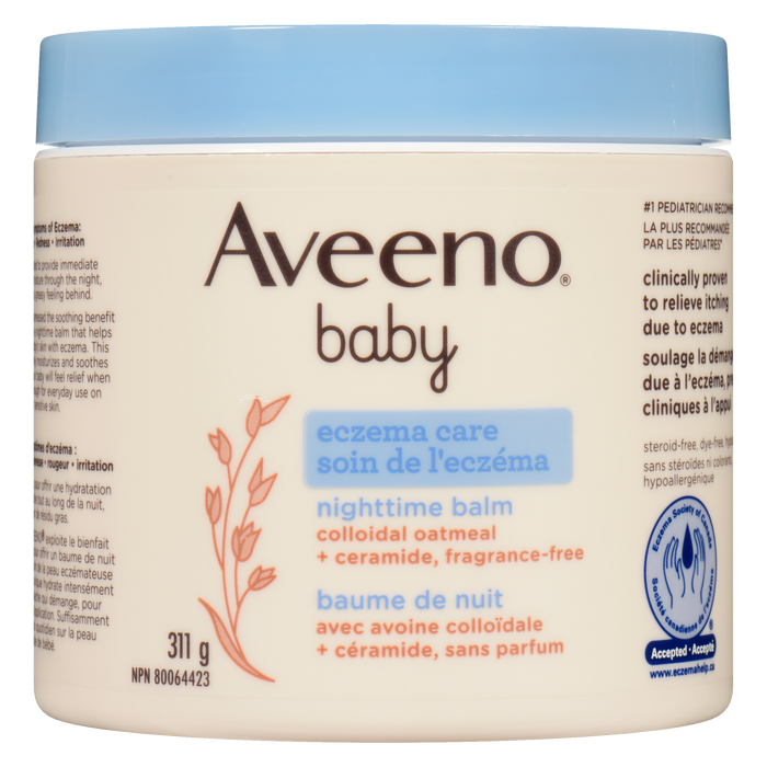 Aveeno Baby Eczema Care Baume de nuit 311 g