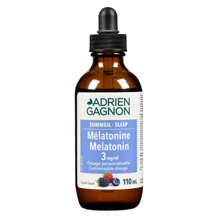 Adrien Gagnon Mélatonine liquide 110 ml