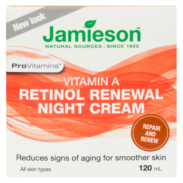 Jamieson ProVitamina Vitamin A Retinol Renewal Night Cream All Skin Types 120 ml